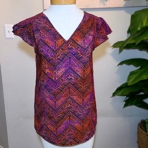 NWT Japna chevron blouse